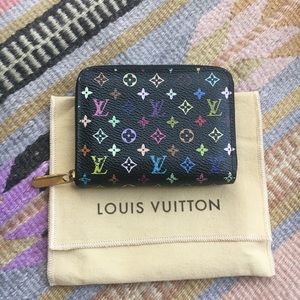 Louis Vuitton Multicolor Zippy Coin Purse
